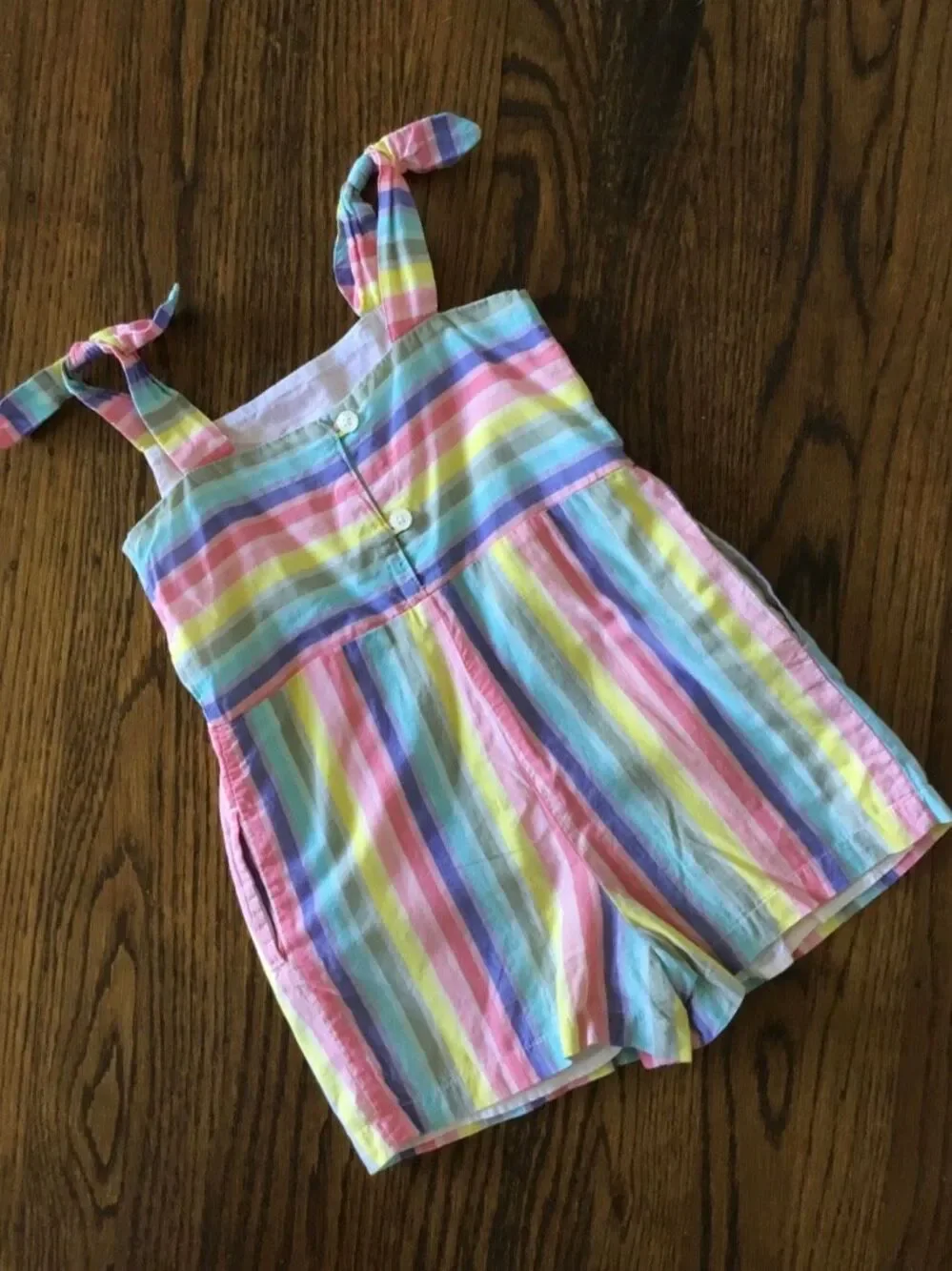 BabyGAP Old Navy Rainbow Striped Jumper Dress Toddler Size 3 Bundle